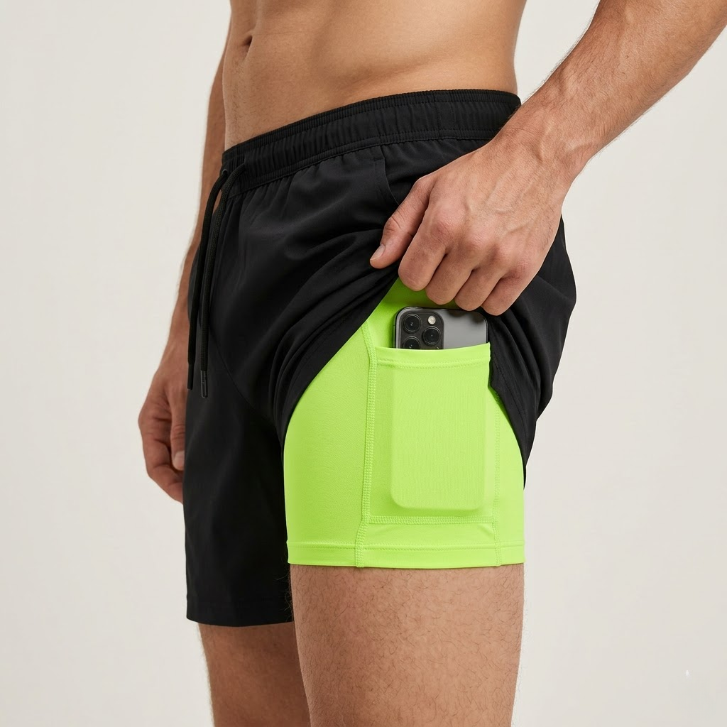 I DID IT MOM 2-in-1 Running Shorts