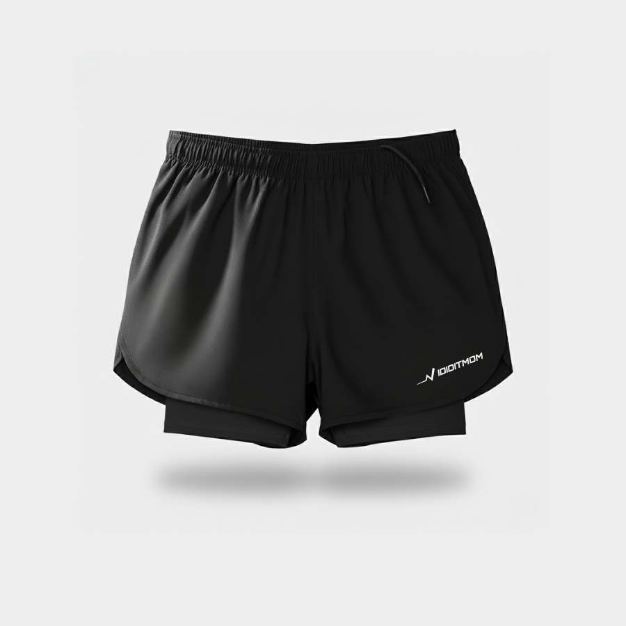 I DID IT MOM 2-in-1 Running Shorts