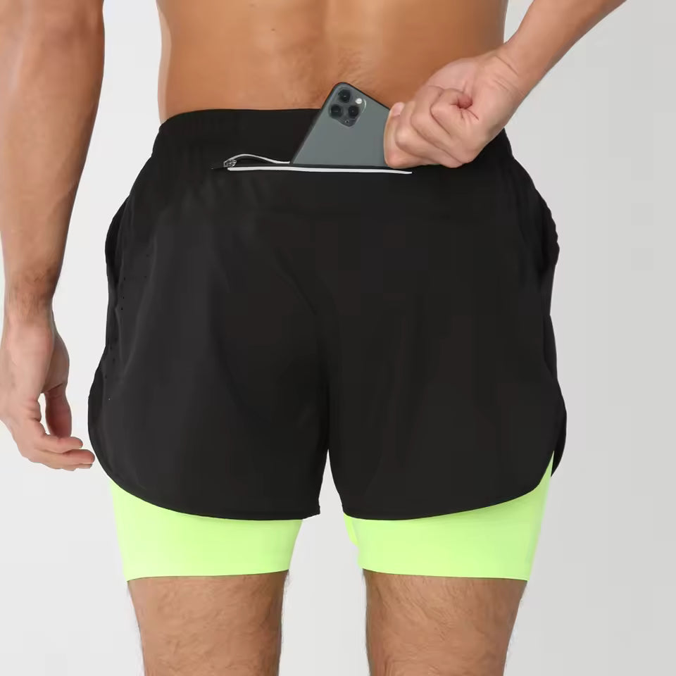 I DID IT MOM 2-in-1 Running Shorts