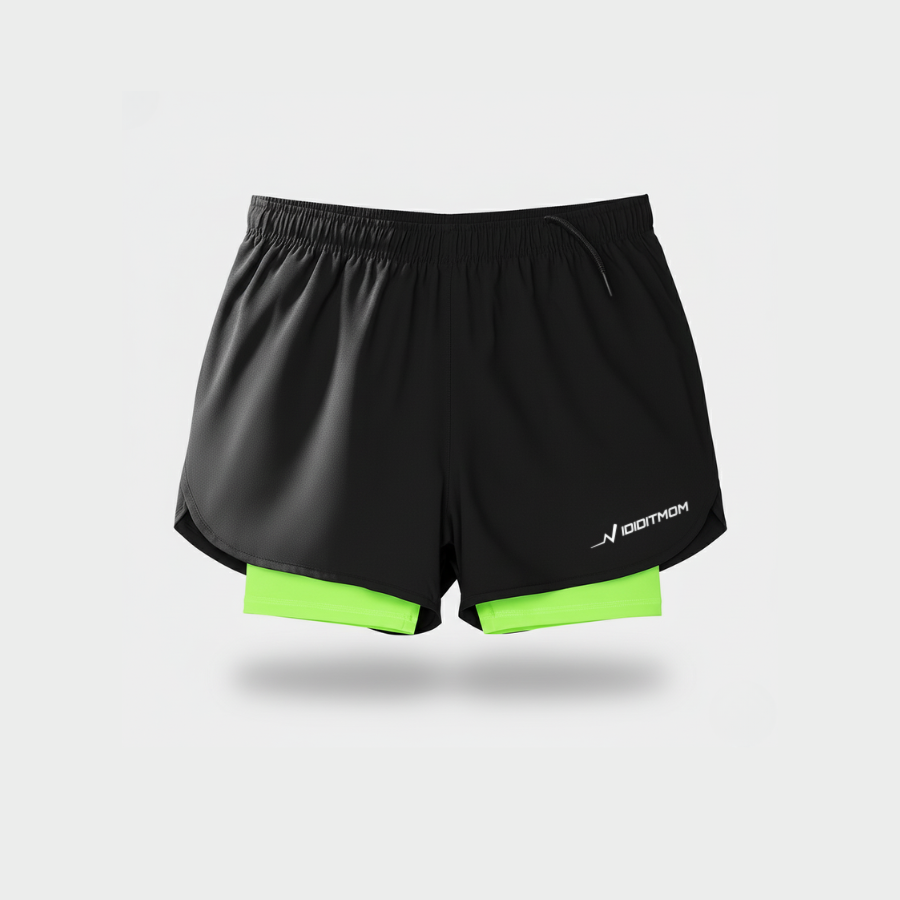 I DID IT MOM 2-in-1 Running Shorts
