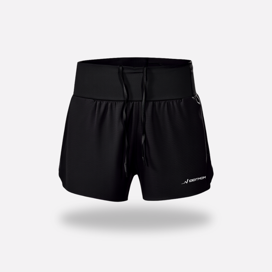 I DID IT MOM Marathon Shorts — Built-In Belt